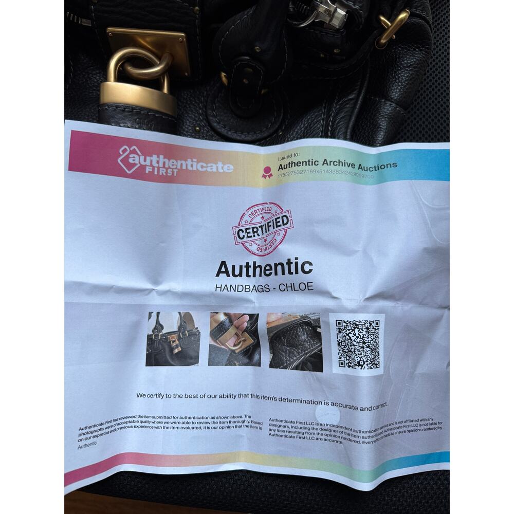 Chloe paddington black bag vintage - Picture 2 of 16